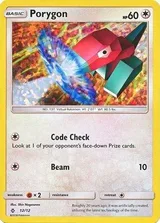 Porygon · McDonald's Collection 2018 Pokémon card