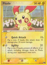 Plusle · POP Series 1 Pokémon card