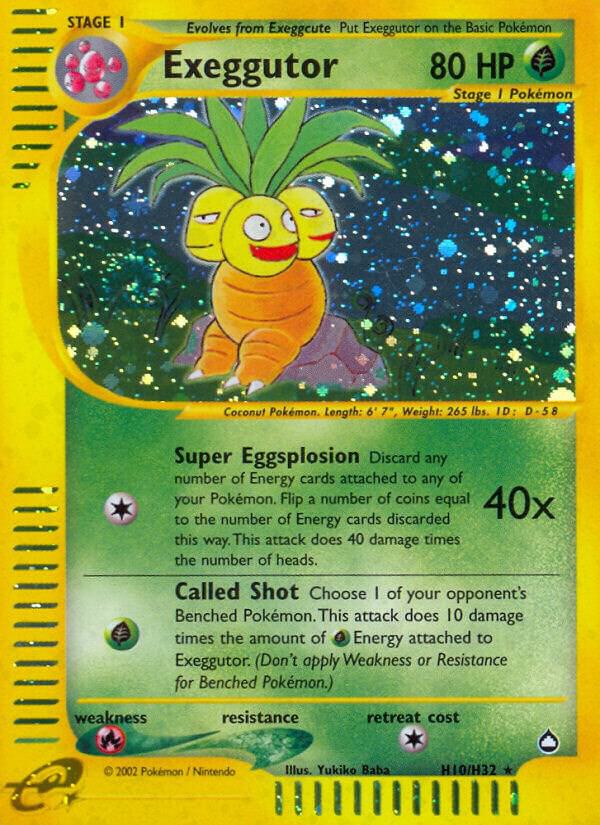 Exeggutor full card art