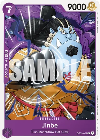 Jinbe #OP09-067 · Emperors in the New World One Piece card
