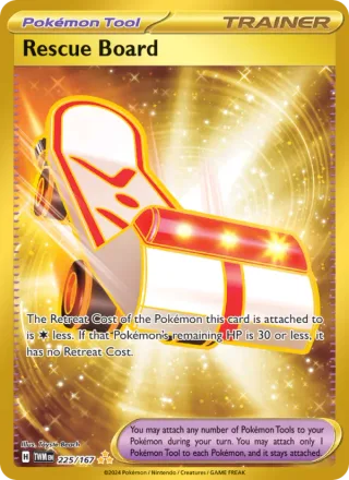 Rescue Board #225 · Twilight Masquerade Pokémon card