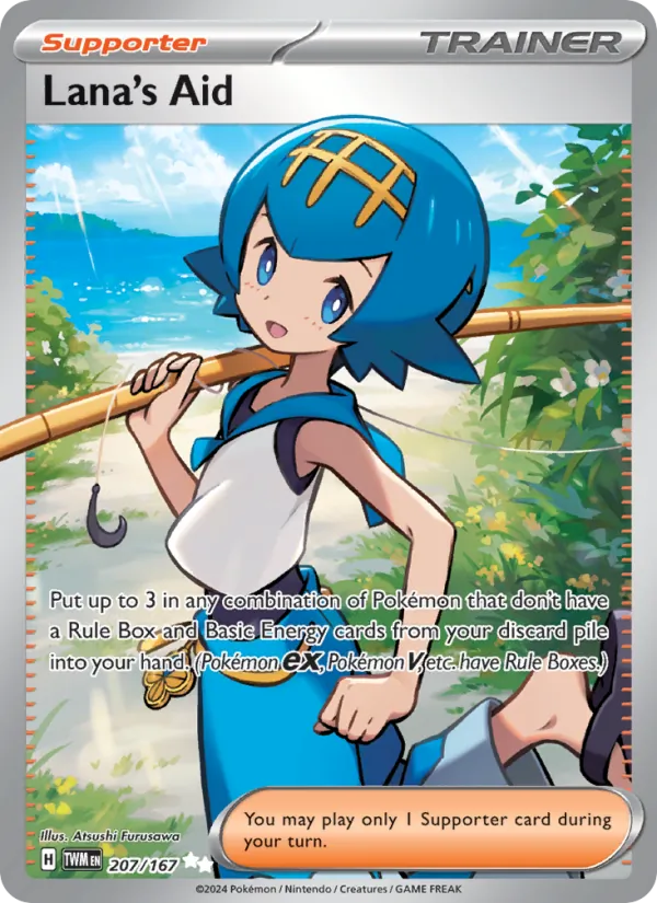 Lana's Aid full card art