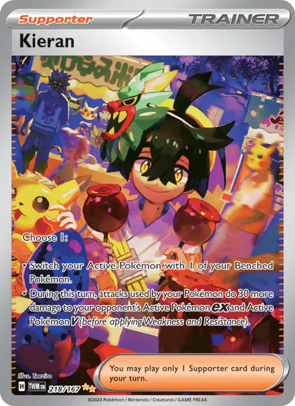 Kieran full card art