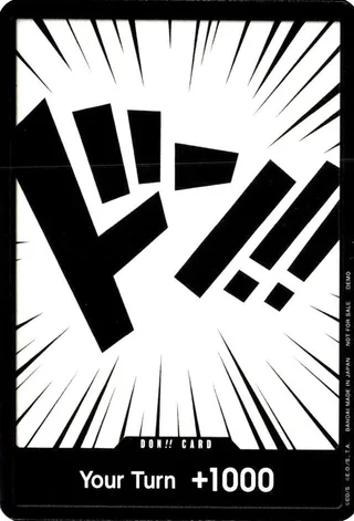 DON!! Card #don-card · One Piece Demo Deck Cards One Piece card