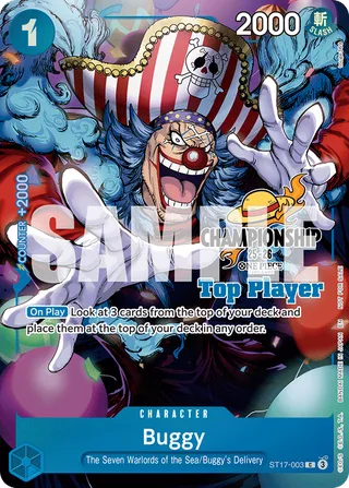 Buggy (CS 25-26 Top Player Pack) #ST17-003-cs-25-26-top-player-pack · One Piece Promotion Cards One Piece card