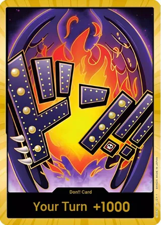 DON!! Card (King) (Gold) #don-card-king-gold · Premium Booster -The Best- One Piece card
