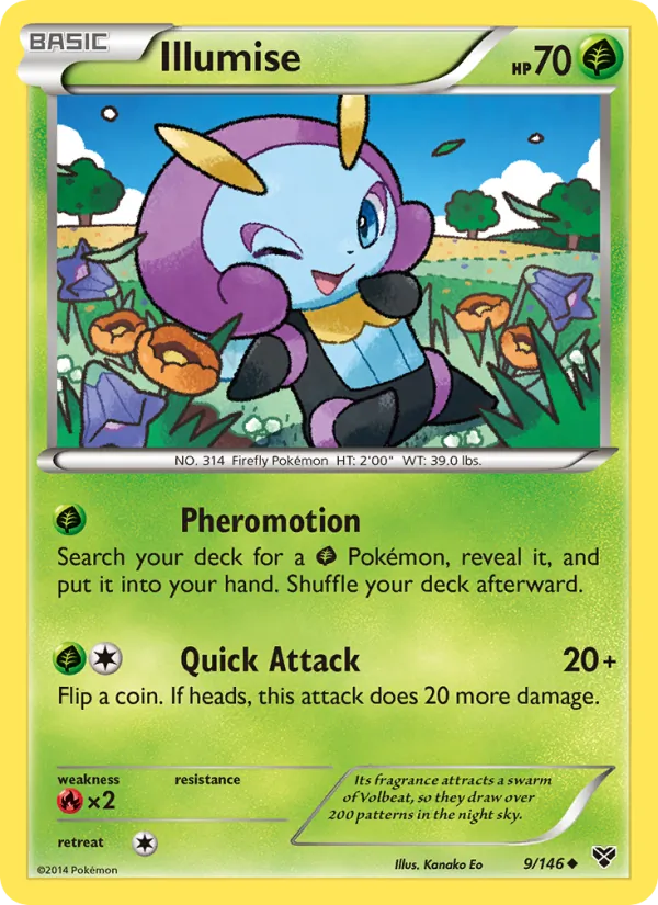 Illumise full card art
