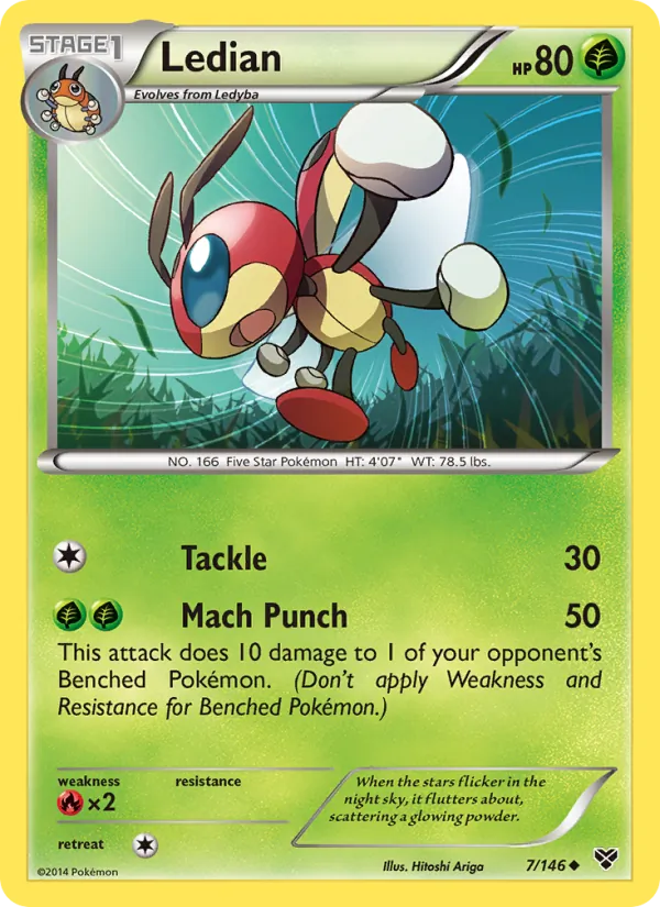Ledian full card art