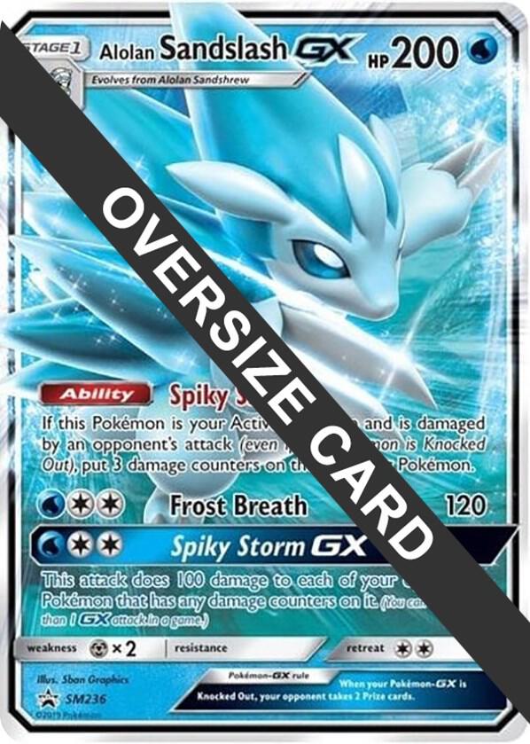 Alolan Sandslash GX - SM236 full card art