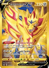 Zamazenta V · Sword & Shield Pokémon card