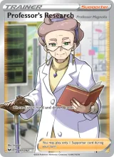 Professor's Research (Professor Magnolia) · Sword & Shield Pokémon card