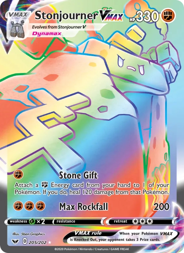 Stonjourner VMAX full card art