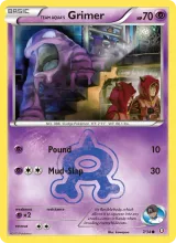 Team Aqua's Grimer · Double Crisis Pokémon card
