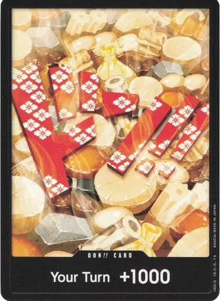 DON!! Card (Oden) #don-card-oden · Premium Booster -The Best- One Piece card