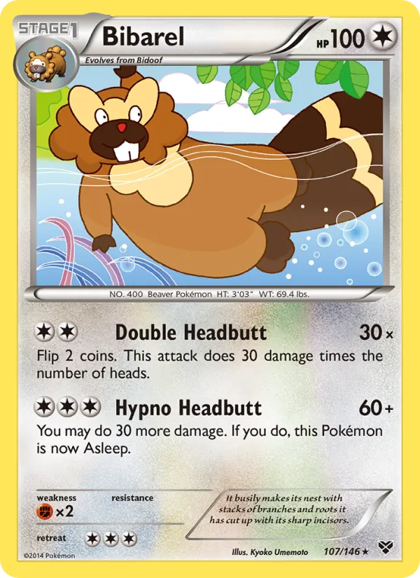 Bibarel full card art