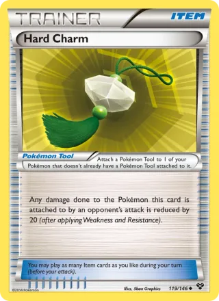 Hard Charm #119 · XY Pokémon card
