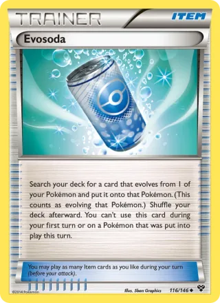Evosoda #116 · XY Pokémon card