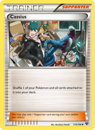 Cassius #115 · XY Pokémon card