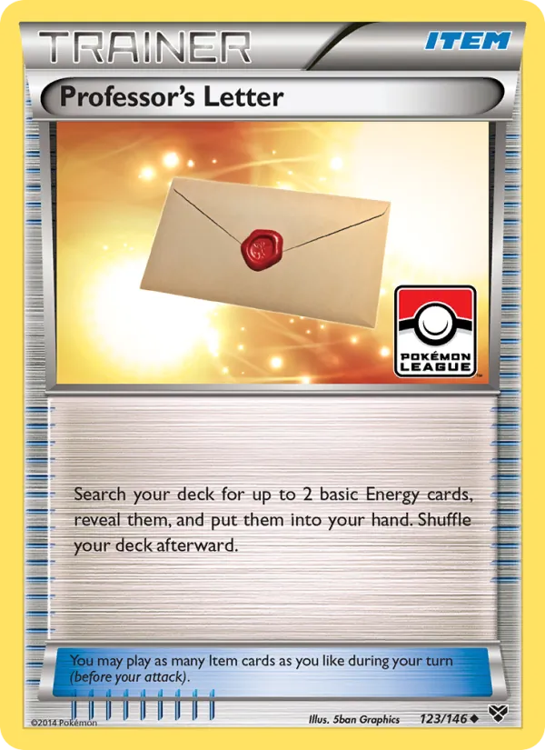 Professor's Letter full card art