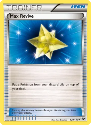 Max Revive #120 · XY Pokémon card