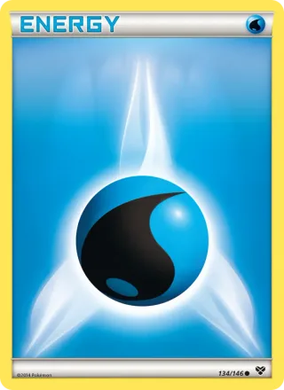 Water Energy #134 · XY Pokémon card