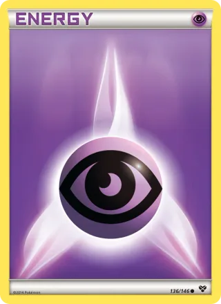 Psychic Energy #136 · XY Pokémon card