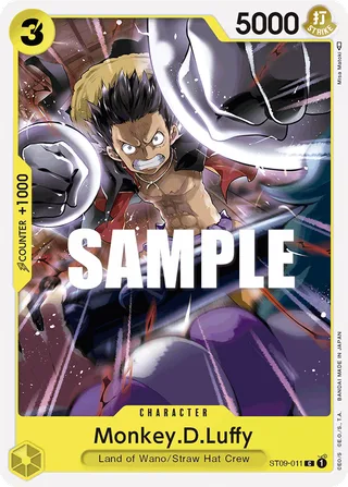 Monkey.D.Luffy #ST09-011 · ST-09: Starter Deck 9 Yamato One Piece card