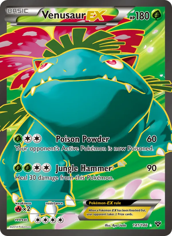 Venusaur EX full card art