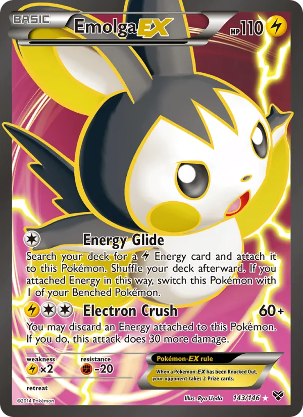 Emolga EX full card art