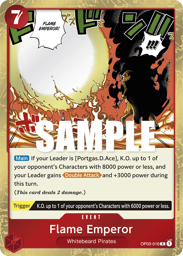 Flame Emperor full card art