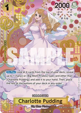 Charlotte Pudding (Tournament Pack 2024 Oct.-Dec.) #OP03-112-tournament-pack-2024-oct-dec · One Piece Promotion Cards One Piece card