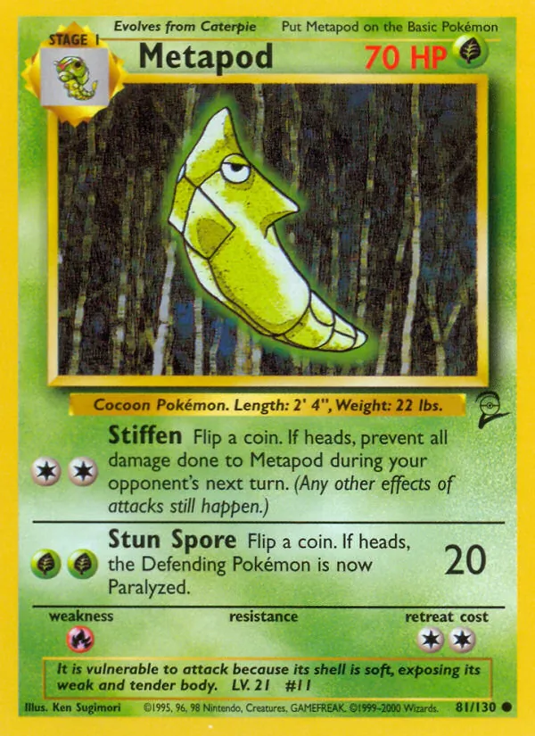 Metapod full card art