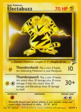 Electabuzz · Base Set 2 Pokémon card