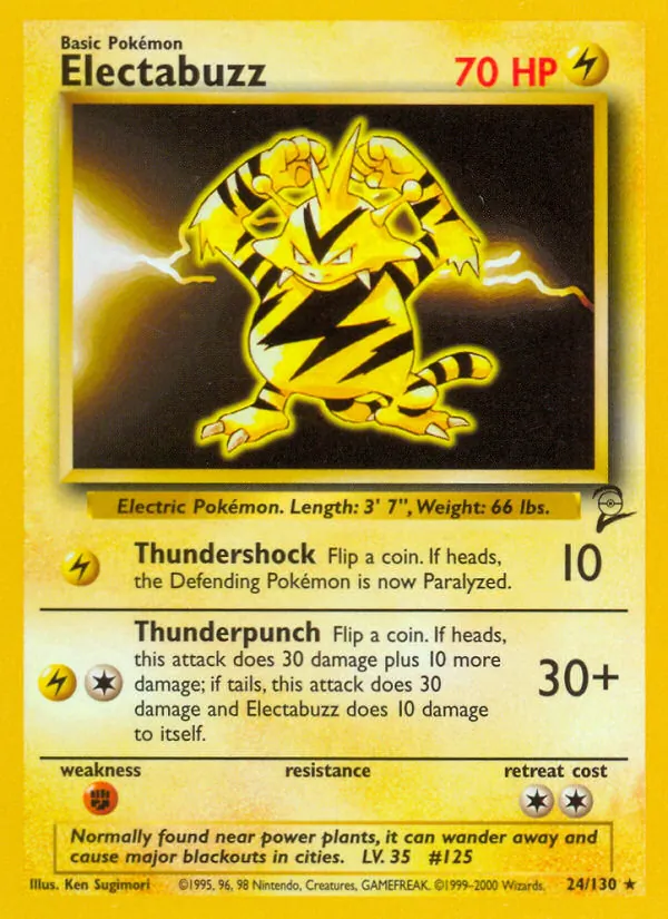Electabuzz full card art