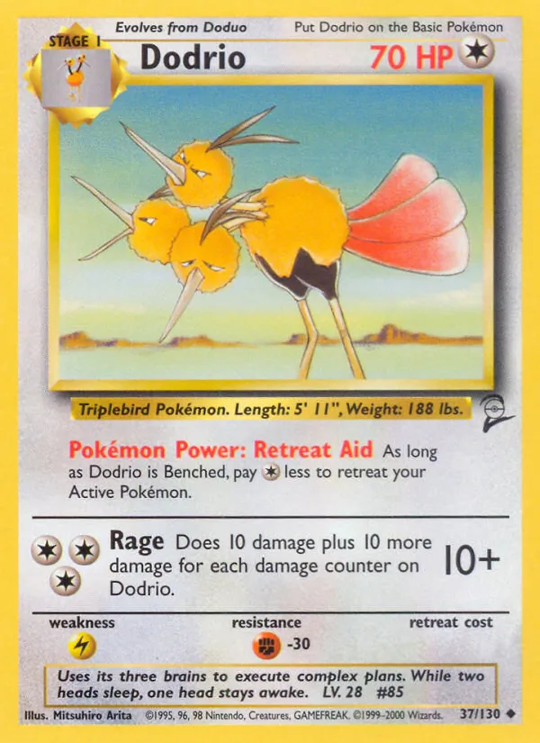 Dodrio full card art