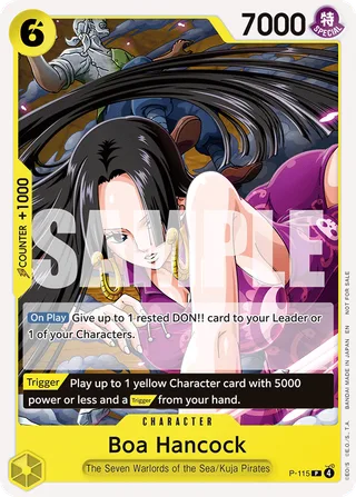 Boa Hancock (OP15 Release Event) #P-115-op15-release-event · One Piece Promotion Cards One Piece card