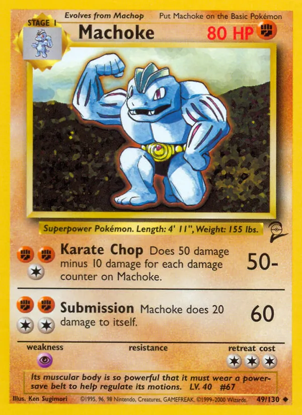 Machoke full card art