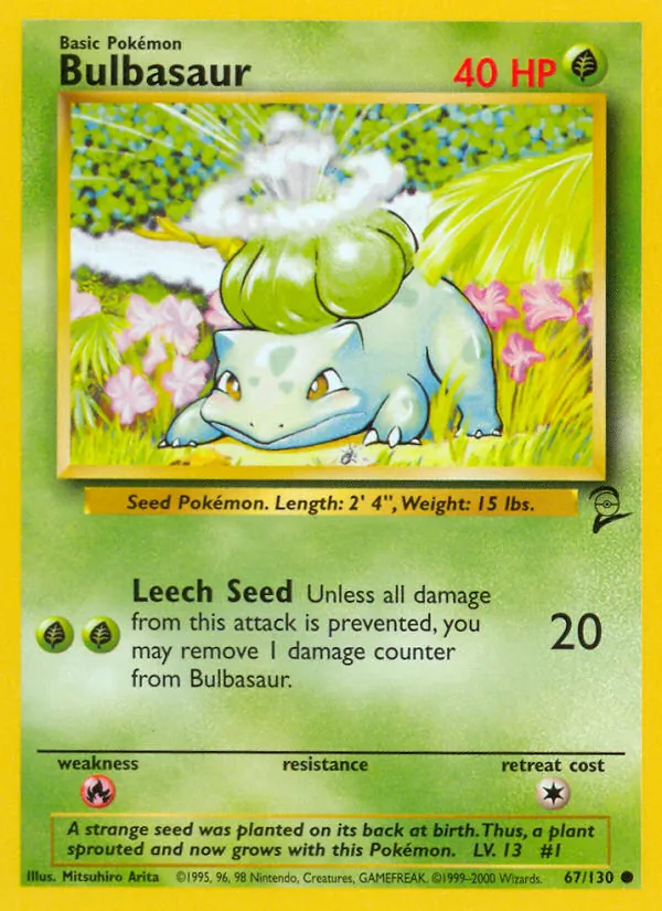 Bulbasaur full card art