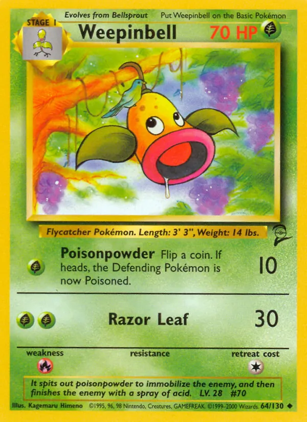 Weepinbell full card art