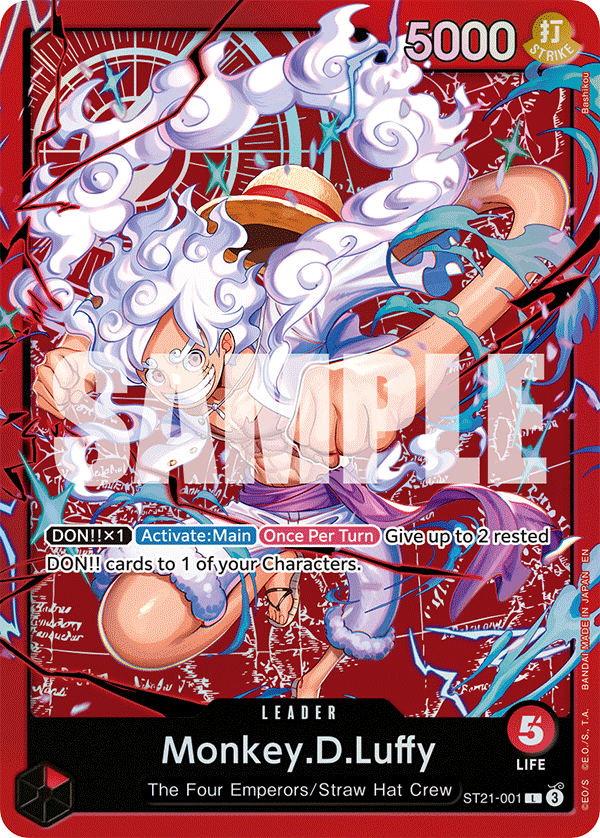 Monkey.D.Luffy (Luffy Deck) full card art