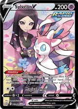 Sylveon V · Brilliant Stars Trainer Gallery Pokémon card
