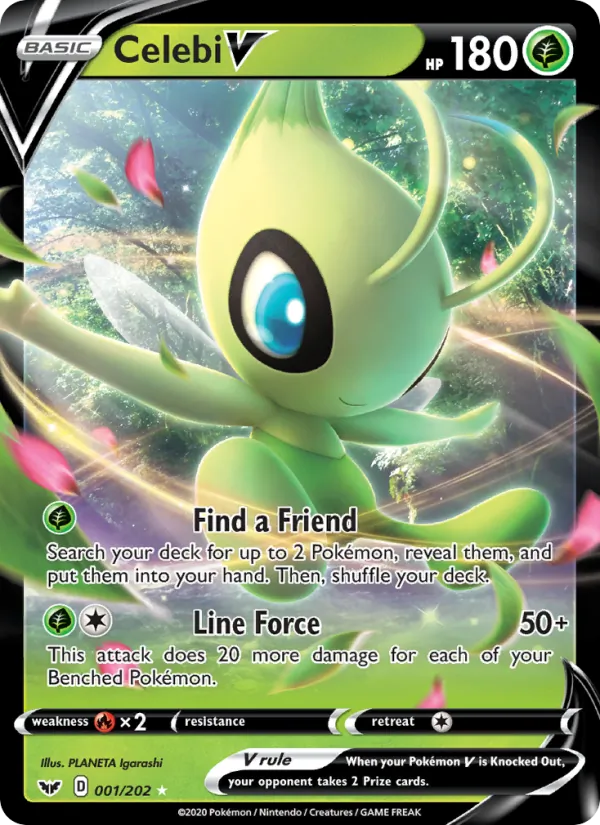 Celebi V full card art
