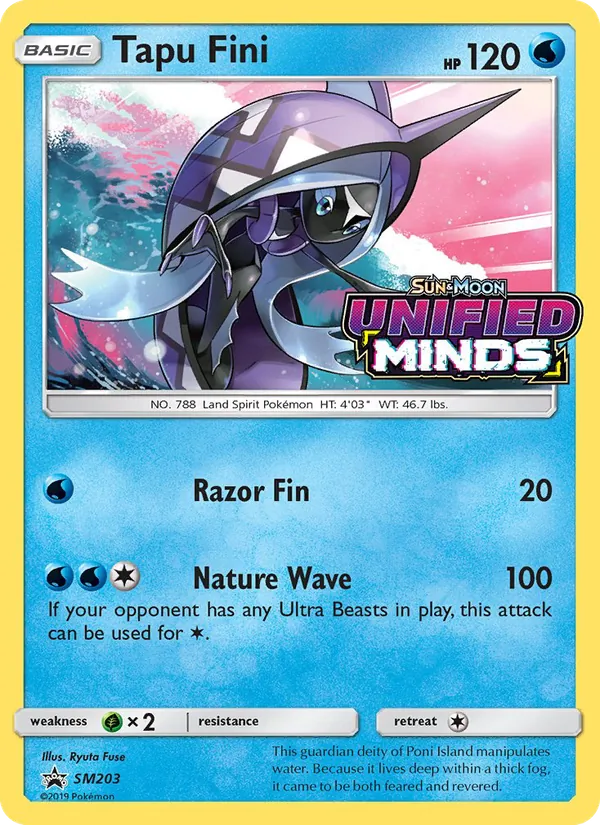 Tapu Fini full card art