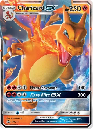 Charizard GX #SM211 · SM Black Star Promos Pokémon card