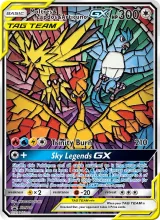 Moltres & Zapdos & Articuno GX · SM Black Star Promos Pokémon card