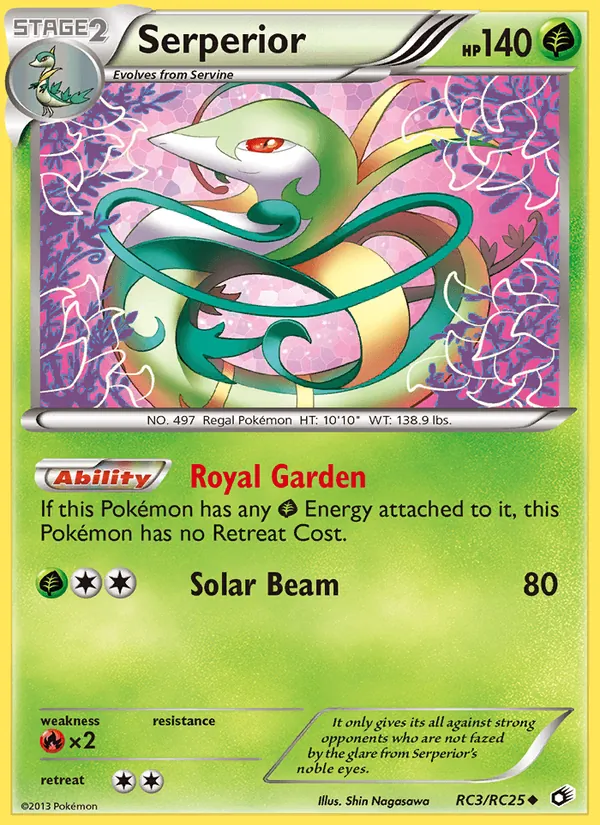Serperior full card art
