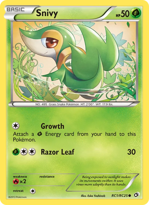 Snivy full card art