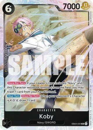 Koby #EB04-044 · Adventure on Kami's Island One Piece card