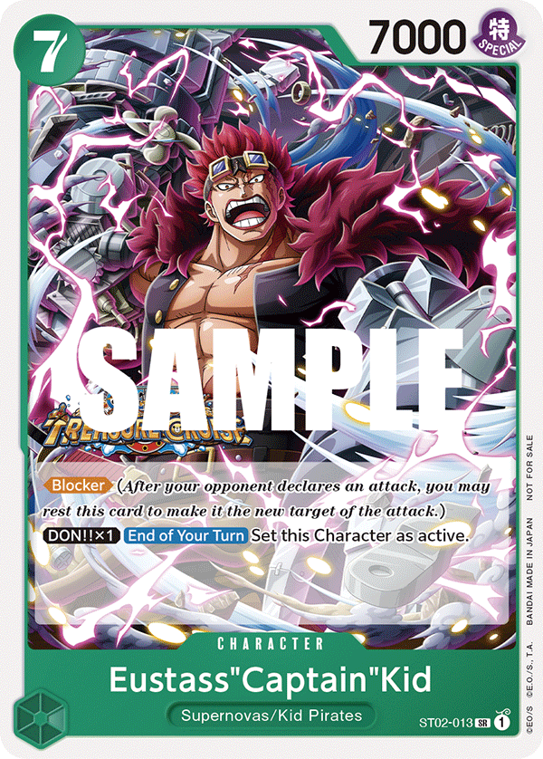 Eustass"Captain"Kid (Tournament Pack Vol. 5) full card art
