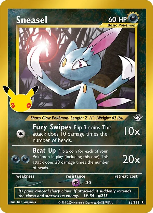 Sneasel full card art